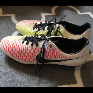 Nike One-Season Used Neon Soccer cleats, see below